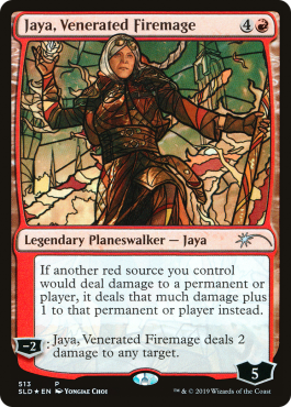 Jaya, mage du feu vénérée