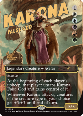 Karona, fausse divinité