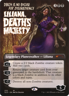 Liliana, majesté de la mort