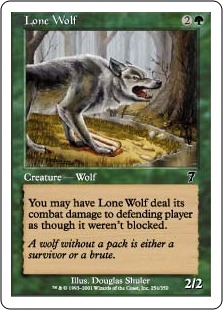 Loup solitaire