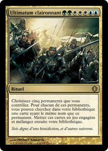 Ultimatum claironnant