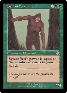 Yeti sylvestre