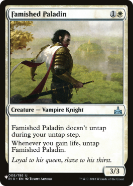 Paladin affamé