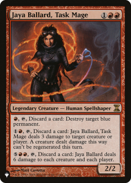 Jaya Ballard, mage de force