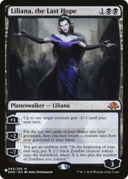 Liliana, dernier espoir