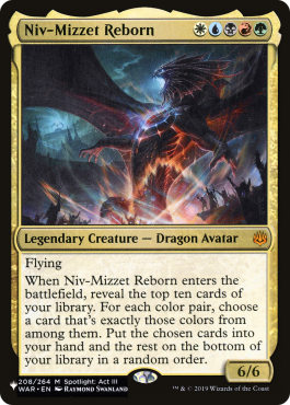 Niv-Mizzet revenu à la vie