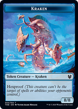 Kraken (8/8, défense talismanique)