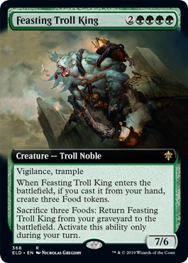 Roi troll festoyant