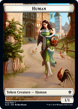 Emblème Vraska, reine des Golgari / Humain (1/1)