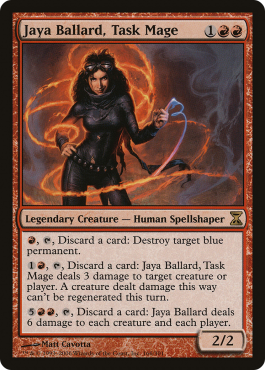 Jaya Ballard, mage de force