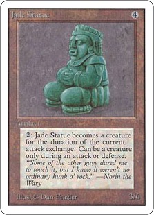 Statue de jade