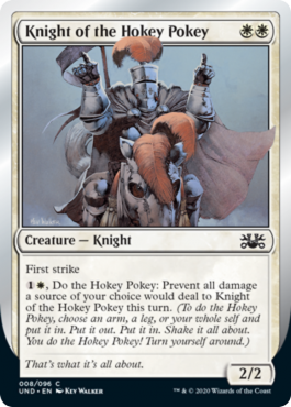 Knight of the Hokey Pokey