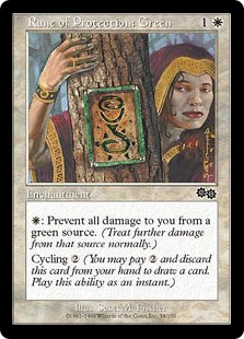 Rune de protection : Vert