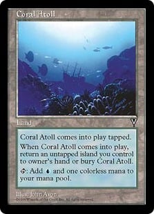 Atoll de corail