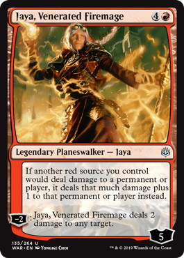 Jaya, mage du feu vénérée