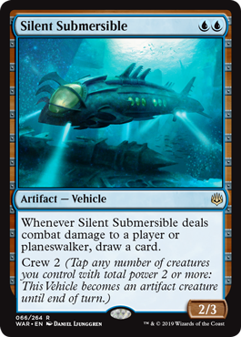 Submersible silencieux