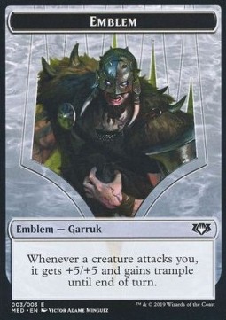 Emblème Garruk, prédateur du zénith