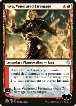 Jaya, mage du feu vénérée