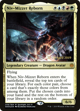 Niv-Mizzet revenu à la vie