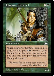 Sentinelle de Llanowar