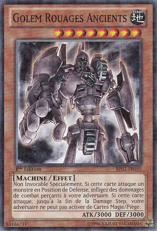 Golem Rouages Ancients