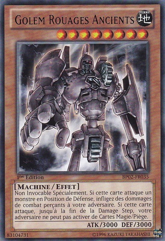 Golem Rouages Ancients