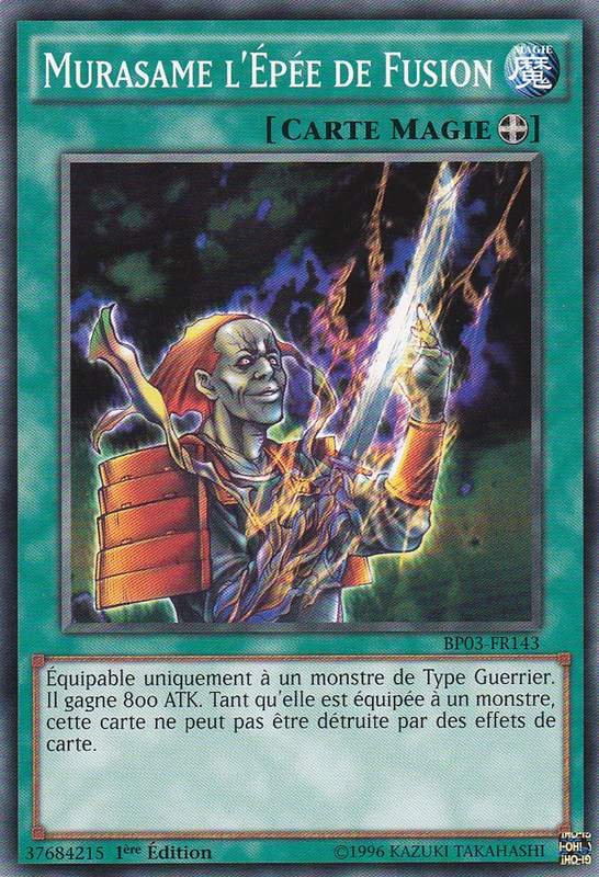 Murasame l'Epée de Fusion