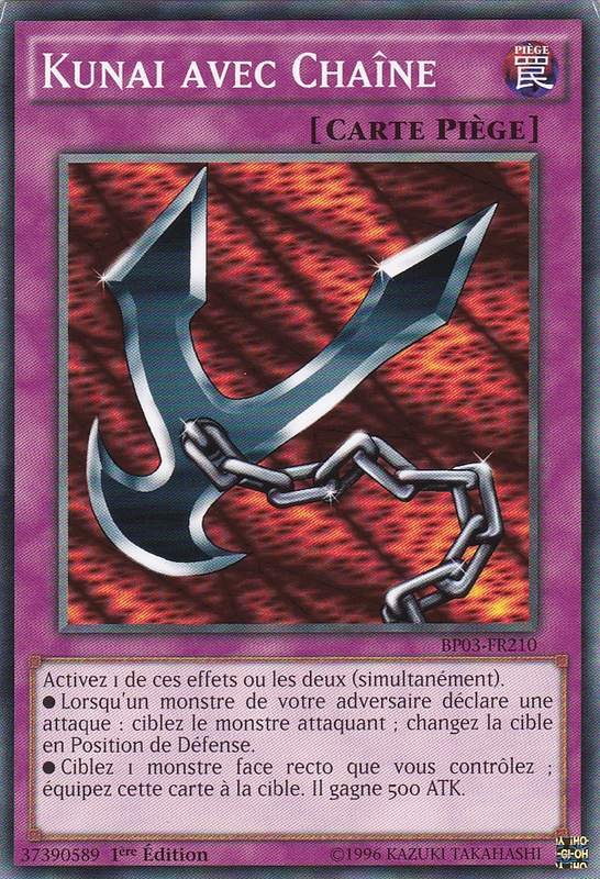 Kunai Avec Chaîne