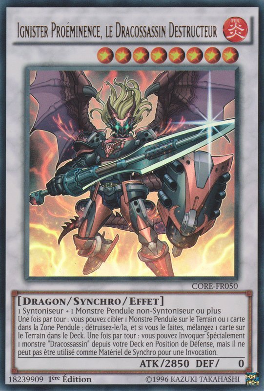 Ignister Proéminence, le Dracossassin Destructeur