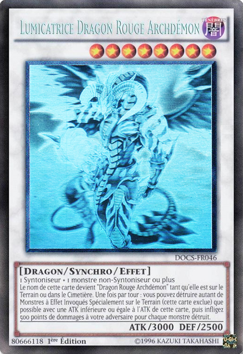 Lumicatrice Dragon Rouge Archdémon