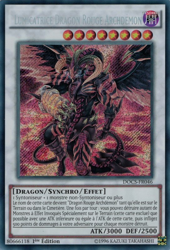 Lumicatrice Dragon Rouge Archdémon