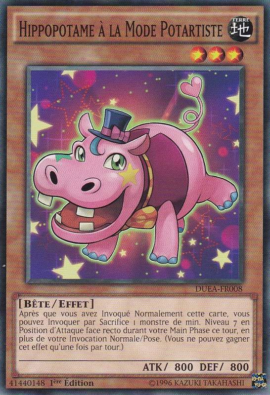 Hippopotame à la Mode Potartiste