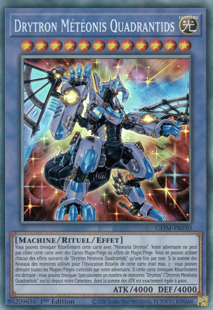 Drytron Météonis Quadrantids