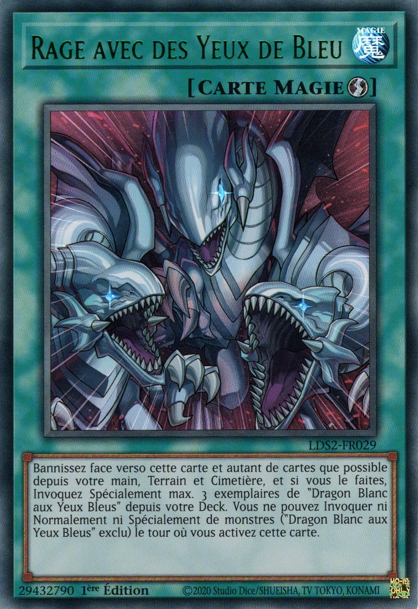 Rage avec des Yeux de Bleu