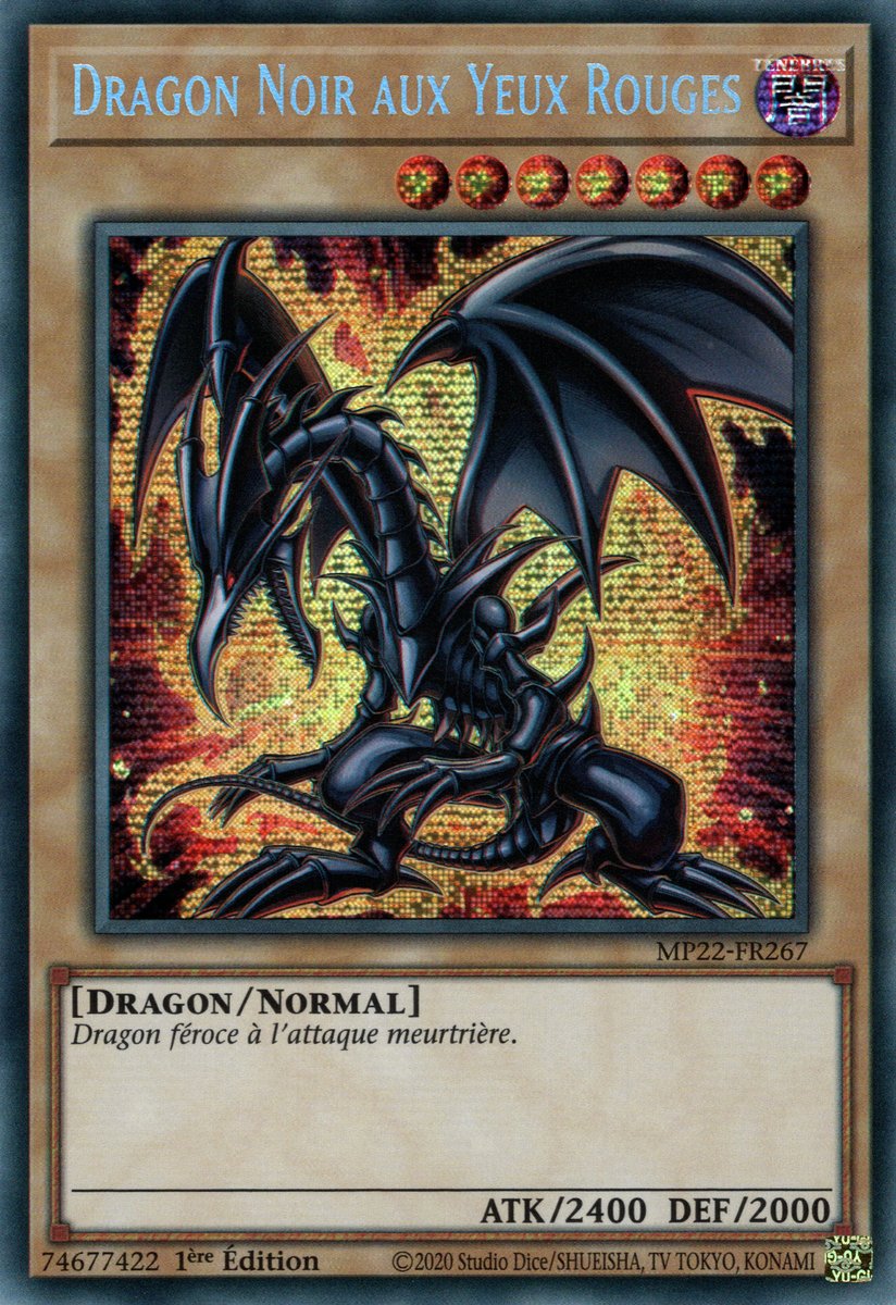 Dragon Noir Aux Yeux Rouges