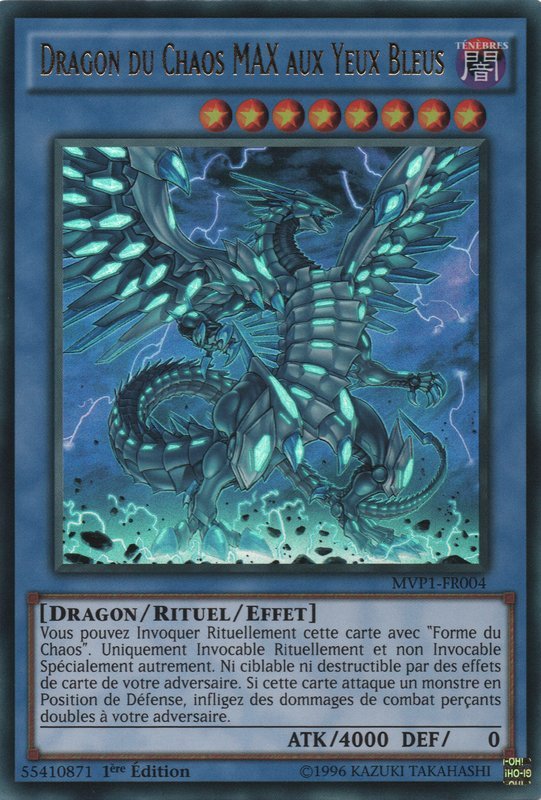 Dragon du Chaos MAX aux Yeux Bleus