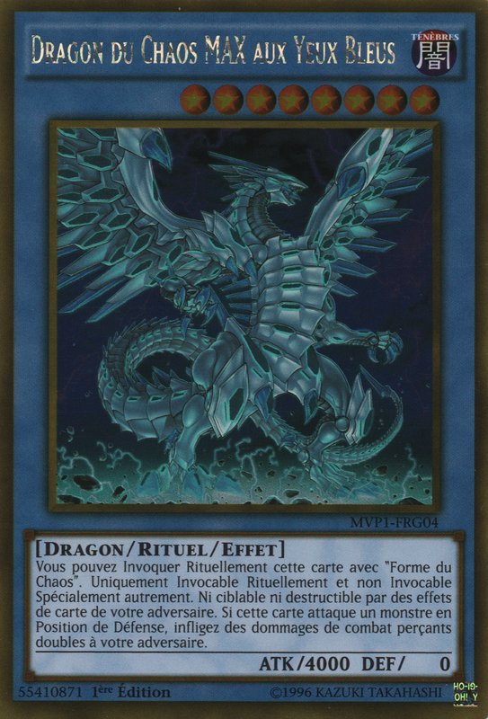 Dragon du Chaos MAX aux Yeux Bleus