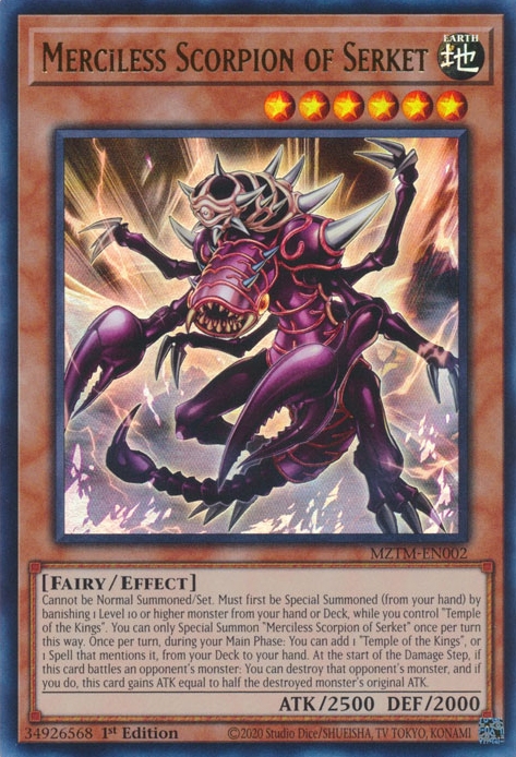 Scorpion Impitoyable de Serket
