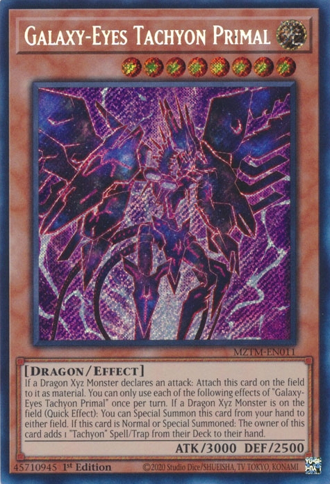 Tachyon Primitif aux Yeux Galactiques