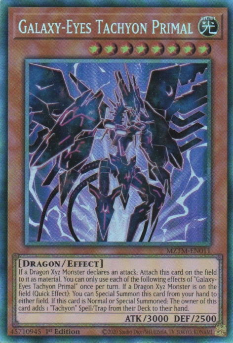 Tachyon Primitif aux Yeux Galactiques