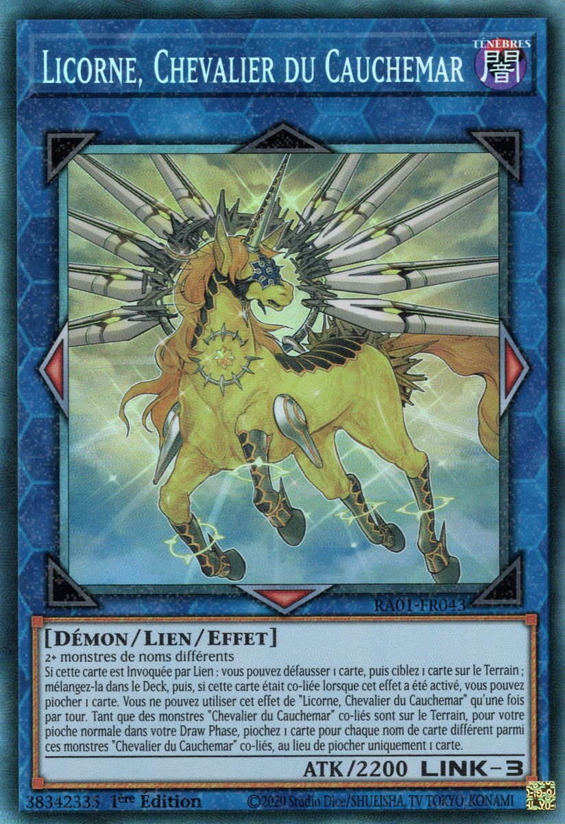 Licorne, Chevalier du Cauchemar