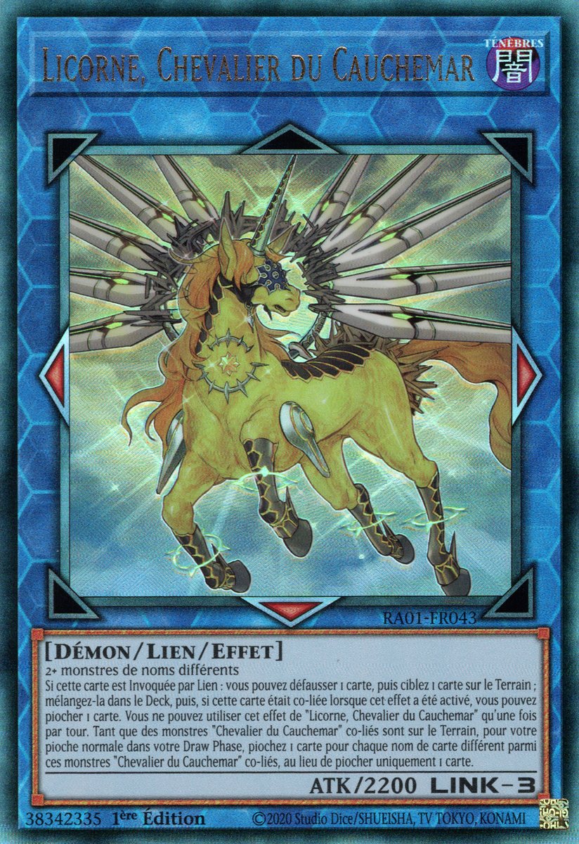 Licorne, Chevalier du Cauchemar