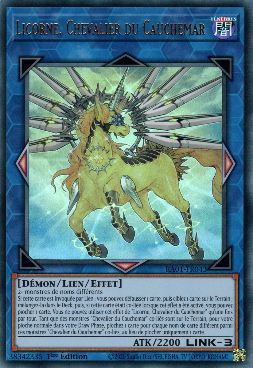 Licorne, Chevalier du Cauchemar