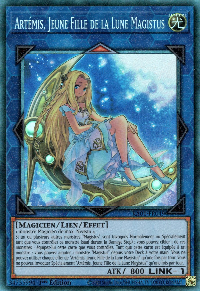 Artémis, Jeune Fille de la Lune Magistus