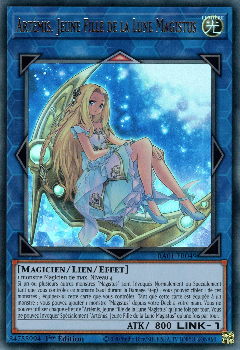 Artémis, Jeune Fille de la Lune Magistus