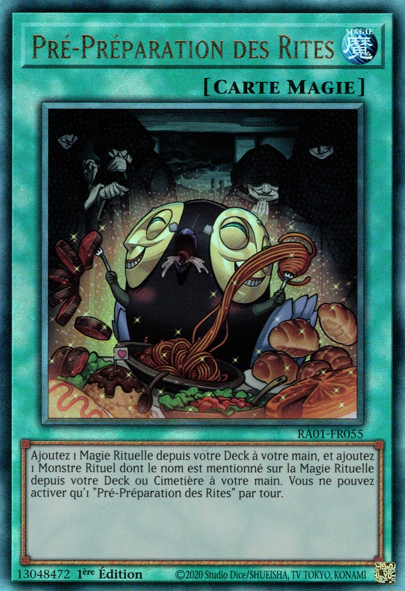 Pré-Préparation des Rites