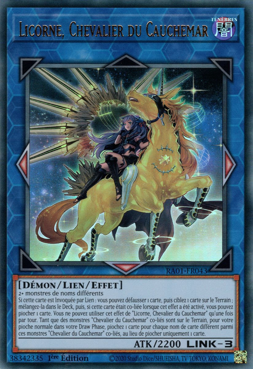 Licorne, Chevalier du Cauchemar