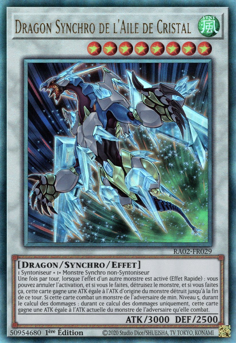 Dragon Synchro de l'Aile de Cristal