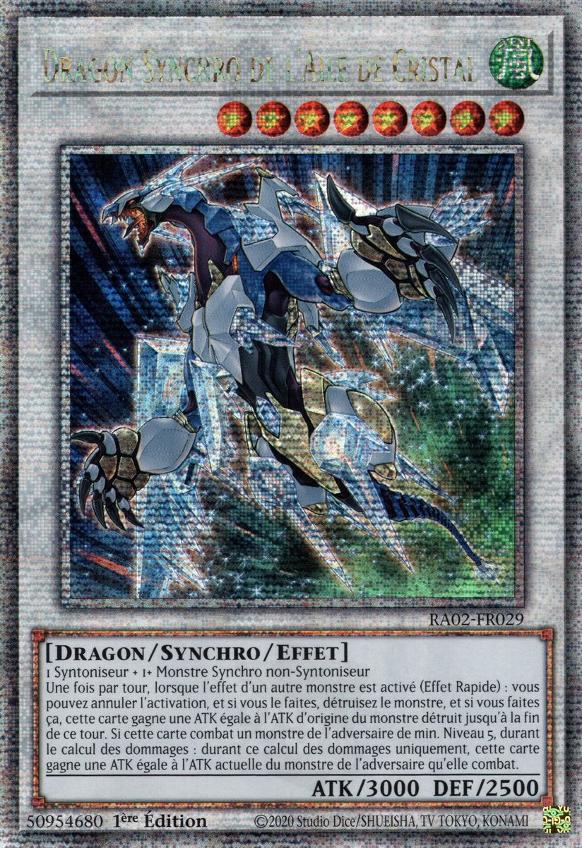 Dragon Synchro de l'Aile de Cristal