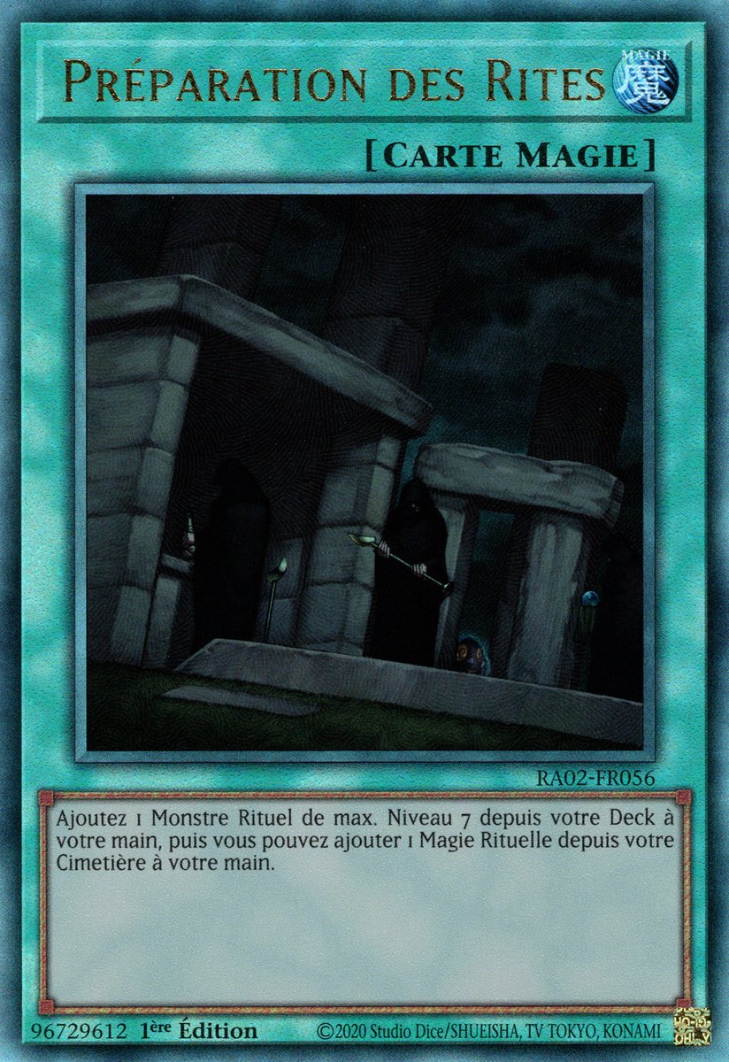Préparation des Rites